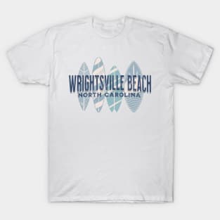 Wrightsville Beach, NC Summertime Vacationing Surfing T-Shirt